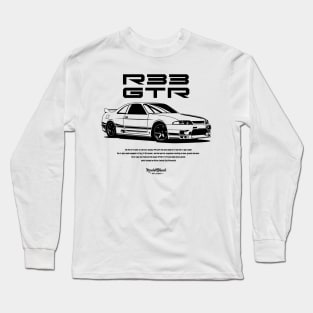 GTR R33 jdm Long Sleeve T-Shirt